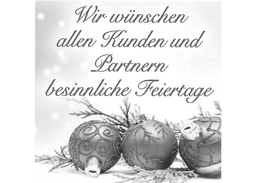 Weihnachten, Betriebsferien